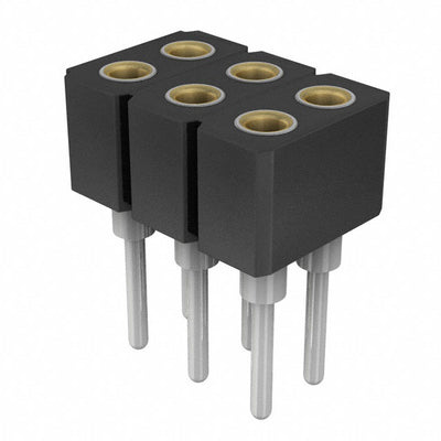 833-87-006-10-001101 by Preci-Dip - CONNECTOR SOCKET 6POS 0.079 GOLD PCB