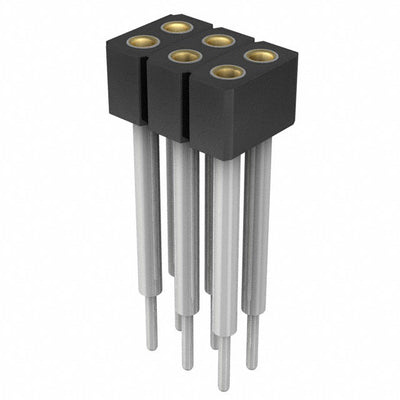 833-87-006-10-287101 by Preci-Dip - CONNECTOR SOCKET 6POS 0.079 GOLD PCB