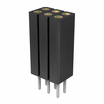 833-87-006-10-457101 by Preci-Dip - CONNECTOR SOCKET 6POS 0.079 GOLD PCB