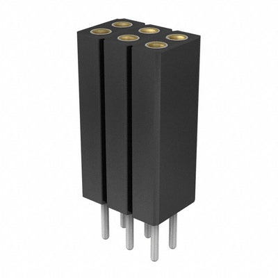 833-83-006-10-457101 by Preci-Dip - CONNECTOR SOCKET 6POS 0.079 GOLD PCB