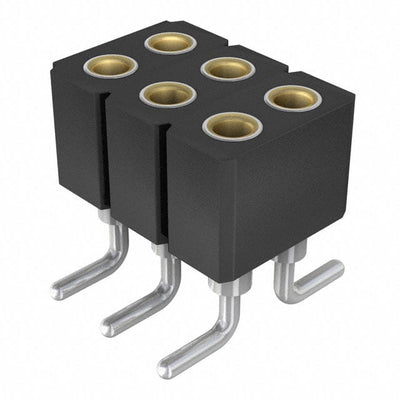 833-83-006-30-001191 by Preci-Dip - CONNECTOR SOCKET 6POS 0.079 GOLD SMD