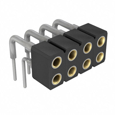 833-83-008-20-001101 by Preci-Dip - CONNECTOR SOCKET 8P 0.079 GOLD PCB RA