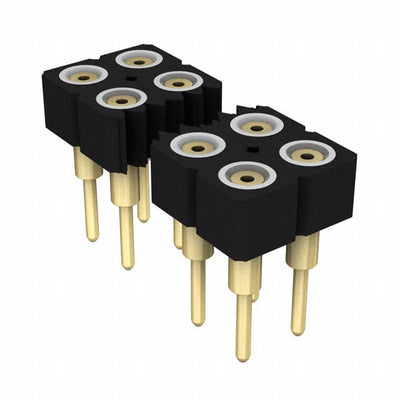 833-93-100-10-001000 by Mill-Max Manufacturing Corp. - CONNECTOR RECPT 100POS 0.079 GOLD PCB
