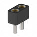 835-93-002-10-001000 by Mill-Max Manufacturing Corp. - CONNECTOR RECPT 2POS GOLD PCB