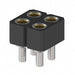 835-43-004-10-001000 by Mill-Max Manufacturing Corp. - CONNECTOR RECPT 4POS 0.1 GOLD PCB