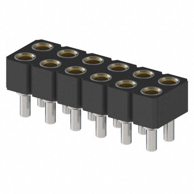 835-93-012-10-001000 by Mill-Max Manufacturing Corp. - CONNECTOR RECPT 12POS 0.1 GOLD PCB