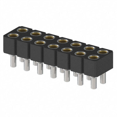 835-47-014-10-001000 by Mill-Max Manufacturing Corp. - CONNECTOR RECPT 14POS 0.1 GOLD PCB