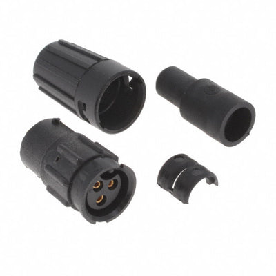 8382-3SG-513 by Conxall/Switchcraft - CONNECTOR RECPT FMALE 3P GOLD SLDR CUP