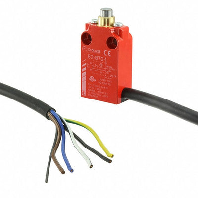 83872301 by Crouzet - SNAP ACT ION SWITCH DPST 100MA 30V