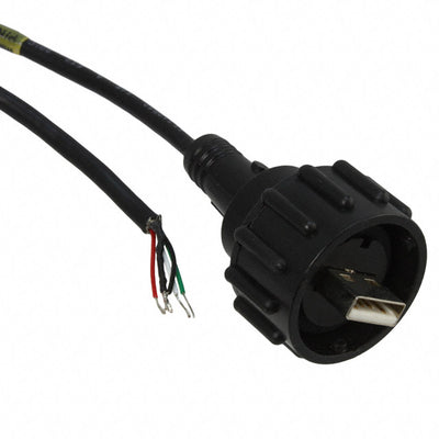 0847271003 by Molex - CABLE A PLUG TO OPEN W/COUPL 9.84