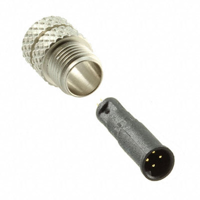 850-004-103RLU1 by NorComp Inc. - CONNECTOR RECPT MALE 4P GOLD SLDR CUP