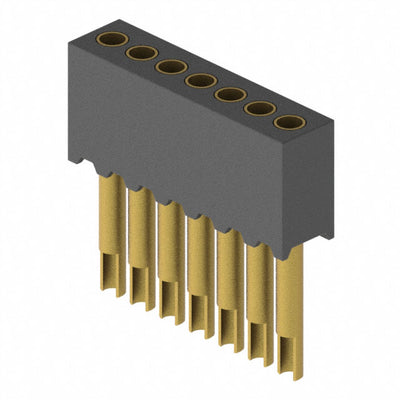 851-13-007-10-003000 by Mill-Max Manufacturing Corp. - CONNECTOR RECPT 7POS 0.05 GOLD PCB