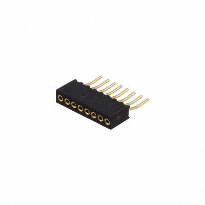 851-13-008-40-001000 by Mill-Max Manufacturing Corp. - CONNECTOR RECPT 8POS 0.05 GOLD SMD R/A
