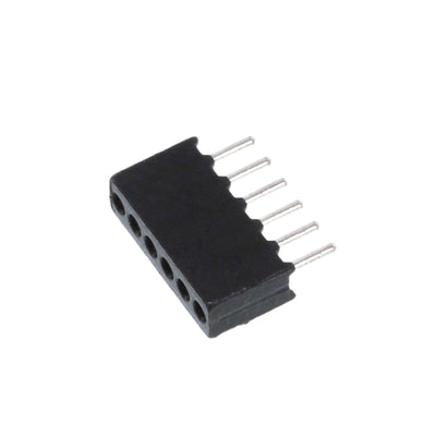 851-87-006-10-001101 by Preci-Dip - CONNECTOR SOCKET 6POS 0.05 GOLD PCB