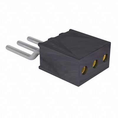 851-87-003-40-001101 by Preci-Dip - CONNECTOR SOCKET 3P 0.05 GOLD SMD R/A