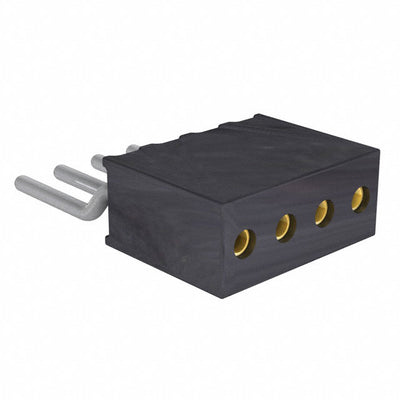 851-87-004-40-001101 by Preci-Dip - CONNECTOR SOCKET 4P 0.05 GOLD SMD R/A