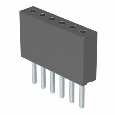 851-99-006-10-002000 by Mill-Max Manufacturing Corp. - CONNECTOR RECPT 6POS 0.05 TIN-LEAD PCB