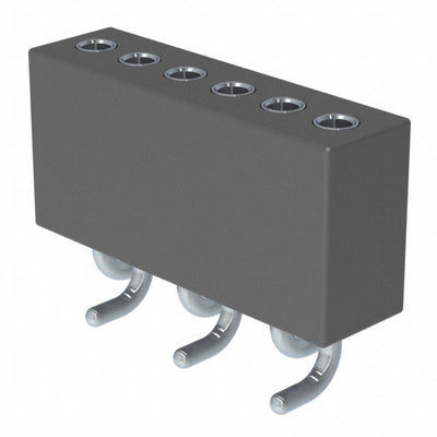 851-44-006-30-002000 by Mill-Max Manufacturing Corp. - CONNECTOR RECPT 6POS 0.05 TIN SMD