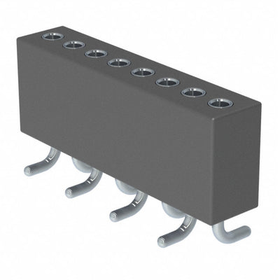 851-99-008-30-001000 by Mill-Max Manufacturing Corp. - CONNECTOR RECPT 8POS 0.05 TIN-LEAD SMD