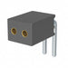 851-41-002-20-001000 by Mill-Max Manufacturing Corp. - CONNECTOR RECPT 2POS 0.05 GOLD PCB R/A