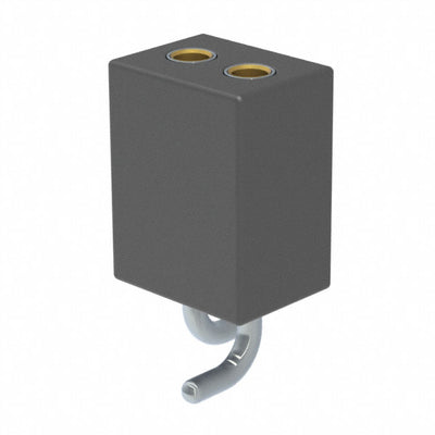 851-41-002-30-002000 by Mill-Max Manufacturing Corp. - CONNECTOR RECPT 2POS 0.05 GOLD SMD