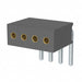 851-91-004-20-001000 by Mill-Max Manufacturing Corp. - CONNECTOR RECPT 4POS 0.05 GOLD PCB R/A