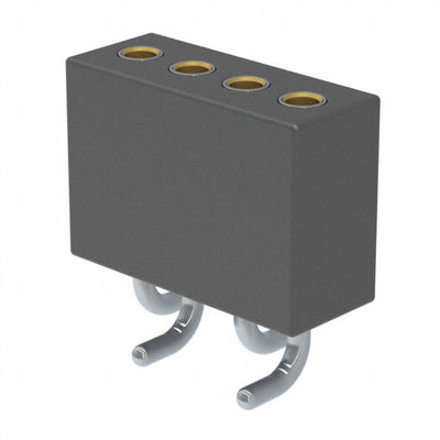 851-41-004-30-002000 by Mill-Max Manufacturing Corp. - CONNECTOR RECPT 4POS 0.05 GOLD SMD