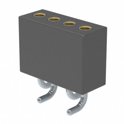 851-91-004-30-002000 by Mill-Max Manufacturing Corp. - CONNECTOR RECPT 4POS 0.05 GOLD SMD