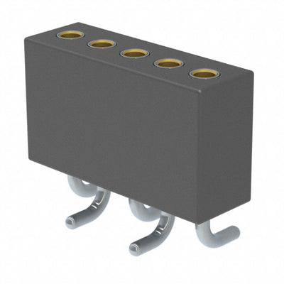 851-41-005-30-001000 by Mill-Max Manufacturing Corp. - CONNECTOR RECPT 5POS 0.05 GOLD SMD