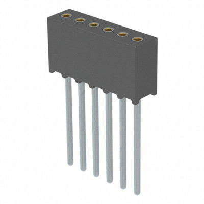 851-43-006-10-021000 by Mill-Max Manufacturing Corp. - CONNECTOR RECPT 6POS 0.05 GOLD PCB
