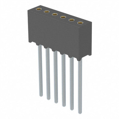 851-41-006-10-021000 by Mill-Max Manufacturing Corp. - CONNECTOR RECPT 6POS 0.05 GOLD PCB