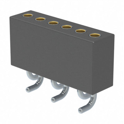 851-41-006-30-002000 by Mill-Max Manufacturing Corp. - CONNECTOR RECPT 6POS 0.05 GOLD SMD