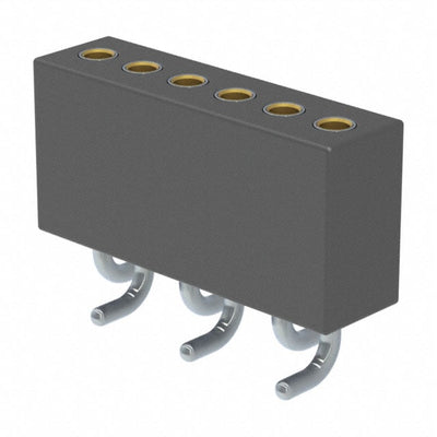 851-91-006-30-002000 by Mill-Max Manufacturing Corp. - CONNECTOR RECPT 6POS 0.05 GOLD SMD