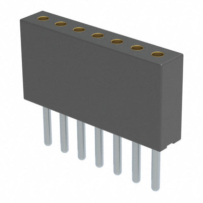 851-41-007-10-002000 by Mill-Max Manufacturing Corp. - CONNECTOR RECPT 7POS 0.05 GOLD PCB