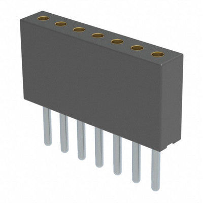 851-91-007-10-002000 by Mill-Max Manufacturing Corp. - CONNECTOR RECPT 7POS 0.05 GOLD PCB