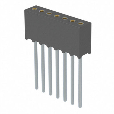 851-41-007-10-021000 by Mill-Max Manufacturing Corp. - CONNECTOR RECPT 7POS 0.05 GOLD PCB