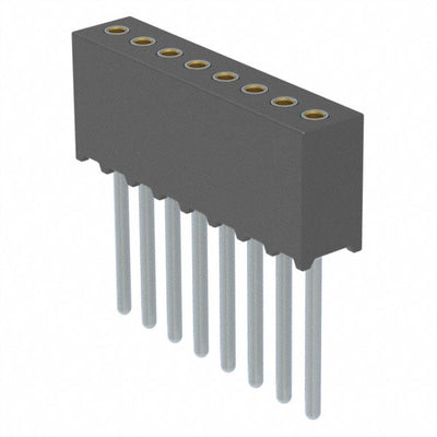 851-41-008-10-011000 by Mill-Max Manufacturing Corp. - CONNECTOR RECPT 8POS 0.05 GOLD PCB