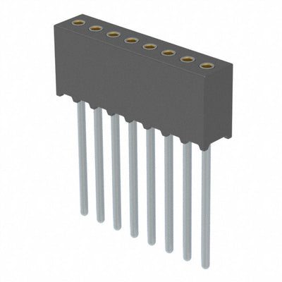 851-43-008-10-021000 by Mill-Max Manufacturing Corp. - CONNECTOR RECPT 8POS 0.05 GOLD PCB
