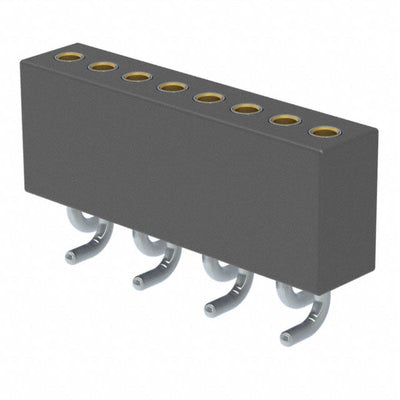 851-43-008-30-002000 by Mill-Max Manufacturing Corp. - CONNECTOR RECPT 8POS 0.05 GOLD SMD