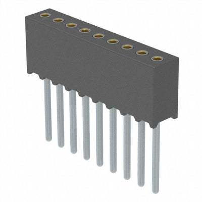 851-43-009-10-011000 by Mill-Max Manufacturing Corp. - CONNECTOR RECPT 9POS 0.05 GOLD PCB