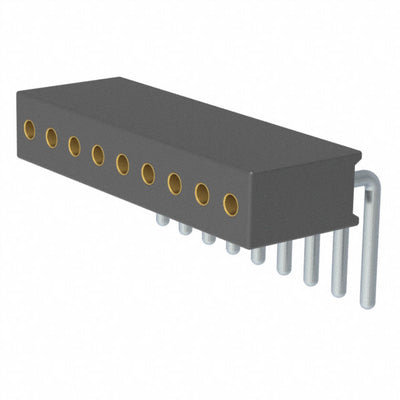 851-47-009-20-001000 by Mill-Max Manufacturing Corp. - CONNECTOR RECPT 9POS 0.05 GOLD PCB R/A