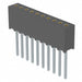 851-41-010-10-011000 by Mill-Max Manufacturing Corp. - CONNECTOR RECPT 10POS 0.05 GOLD PCB