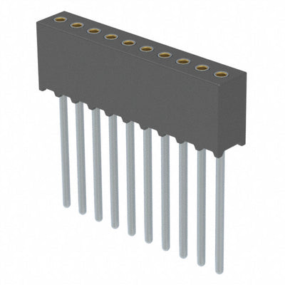 851-41-010-10-021000 by Mill-Max Manufacturing Corp. - CONNECTOR RECPT 10POS 0.05 GOLD PCB