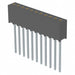 851-41-011-10-021000 by Mill-Max Manufacturing Corp. - CONNECTOR RECPT 11POS 0.05 GOLD PCB
