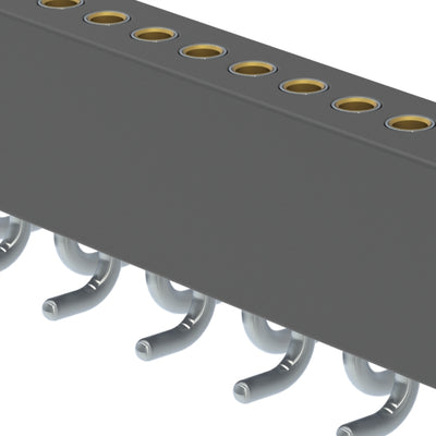 851-43-024-30-001000 by Mill-Max Manufacturing Corp. - CONNECTOR RECPT 24POS 0.05 GOLD SMD