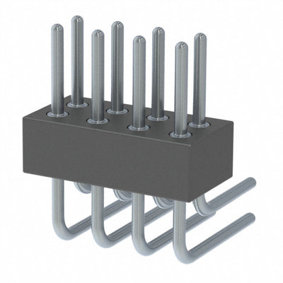 852-40-008-20-001000 by Mill-Max Manufacturing Corp. - CONNECTOR HEADER R/A 8POS 1.27MM