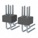 852-40-080-20-001000 by Mill-Max Manufacturing Corp. - CONNECTOR HEADER R/A 80POS 1.27MM