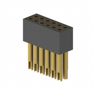 853-13-012-10-003000 by Mill-Max Manufacturing Corp. - CONNECTOR RECPT 12POS 0.05 GOLD PCB