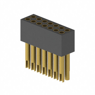 853-13-014-10-003000 by Mill-Max Manufacturing Corp. - CONNECTOR RECPT 14POS 0.05 GOLD PCB