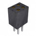 853-87-004-10-001101 by Preci-Dip - CONNECTOR SOCKET 4POS 0.05 GOLD PCB